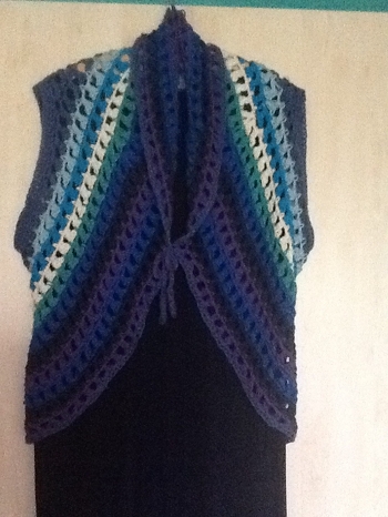 Gehäkelte Bolero  aus mybohsi Nr.4