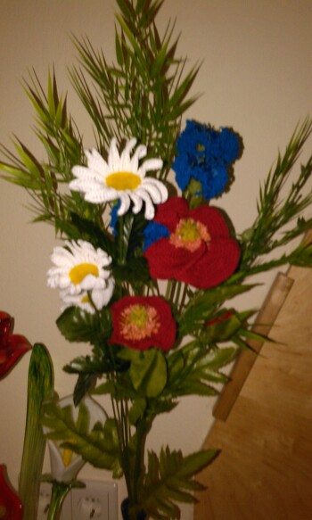 die Blumen waren einfach zum nachmachen