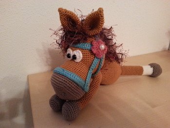 Mein Pony ist fertig.  Hat viel Spass gemacht :)
