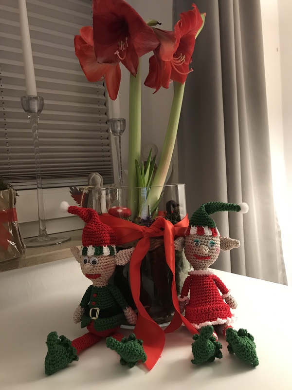 Weihnachtswichtel - Weihnachtselfen - Christmas Elf - Häkelanleitung