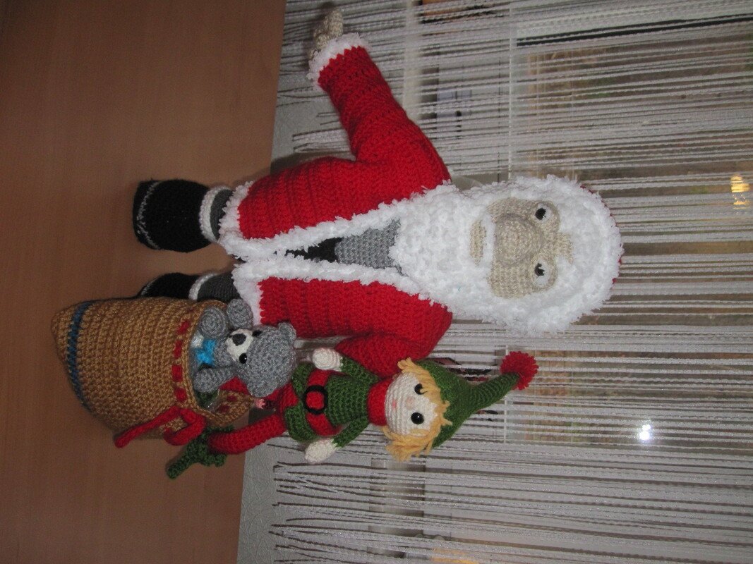 Weihnachtswichtel - Weihnachtselfen - Christmas Elf - Häkelanleitung