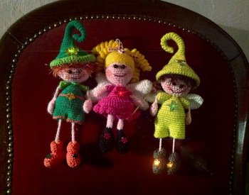 Das hat so viel Spaß gemacht diese kleinen Kerlchen zu häkeln und jeder will sie haben :-)