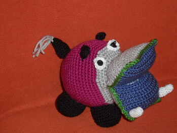 Hippo hat mir sehr viel Spass gemacht , beim Häkeln.