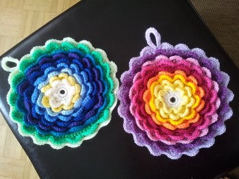 meine ersten kreationen....