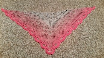 Ein 1892 Tuch- mein erstes in dieser Variante- leider noch ungespannt.