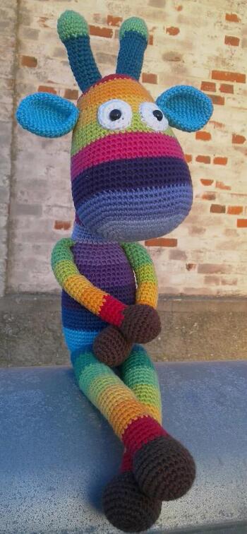 Anleirung war super leicht zu folgen und es hat riessen spass gemacht mit die vielen Farben :)
Anleirung bei Streifgetier gekauft