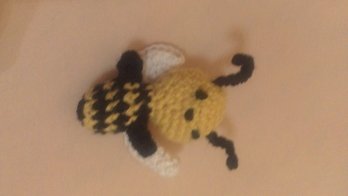 Bienchen z. B. als Schlüsselanhänger