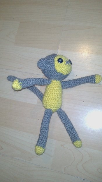 Amigurumi-Äffchen