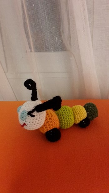 Das ist die Raupe Nimmersatt