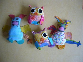 das erste selbstgemachte Kuscheltier !!