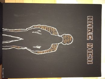 Acryl auf Leinwand. Rammsteins "ohne dich" in Bildformat interpretiert