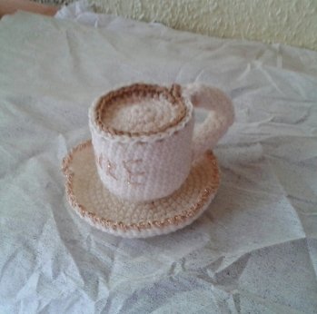 War sehr schoen nachzuarbeiten, hatte eine Schrift noch auf die Tasse gesetzt.