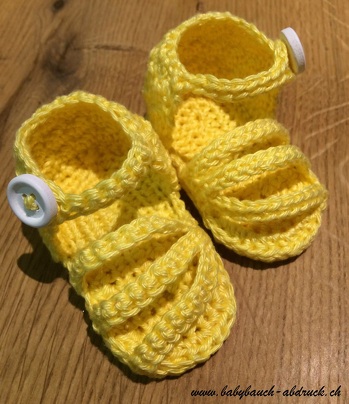 Meine ersten Baby Sommer-Schühchen.