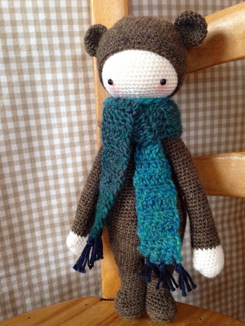 Das Bärchen mit dem langen Schal...