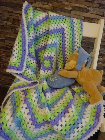 kuschelige Babydecke.....