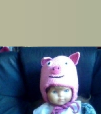 Und hier die passende Mütze 1 x klein