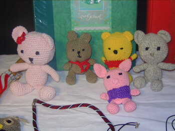 Meine Bärengalerie mit Schweinschen