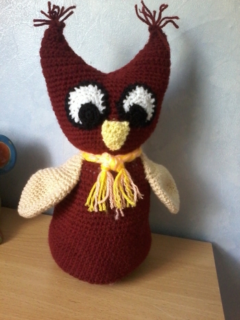 Meine lulu eben fertig  geworden
Anleitung  von josasu sehr gut erklärt