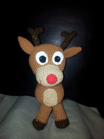 zum kleinen Eduardo haben wir den kleinen Rudi gefertigt, damit er nicht so allein ist.