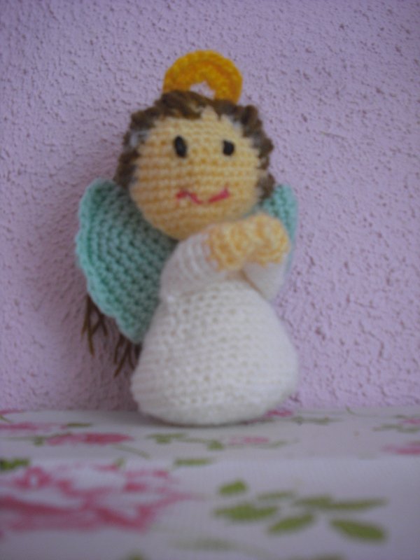 Häkelanleitung Engel - made by Ina