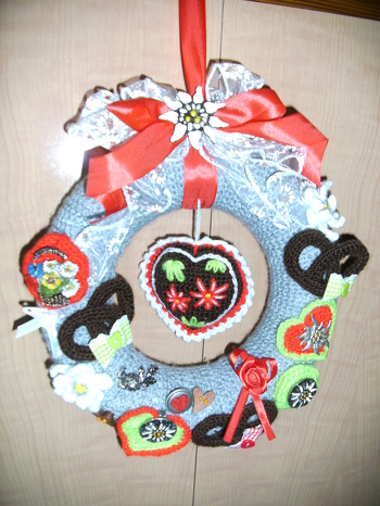 Die Anleitungen von Ursula Petra für Türkränze sind einfach klasse !!