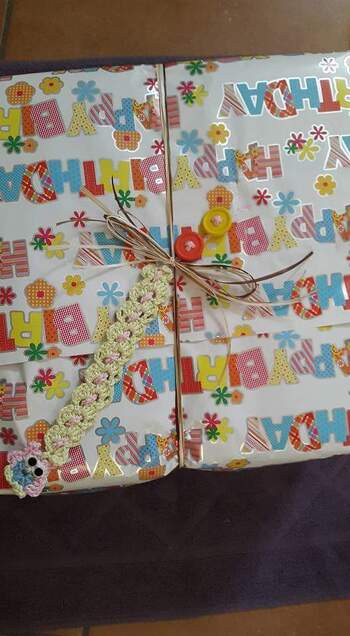 Klein aber fein. Das Lesezeichen war super einfach nach zuarbeiten. 