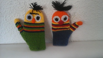 Ernie und bert Handschuhe
