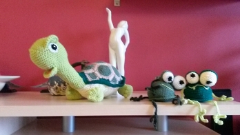 Hier meine schildkröte als nachtlicht