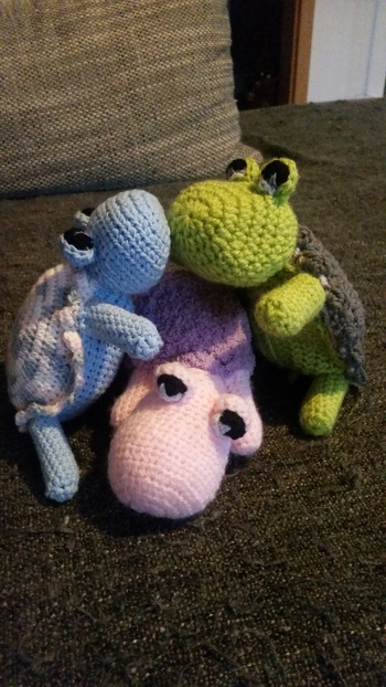 Meine kleine Schildifamilie..super Anleitung!