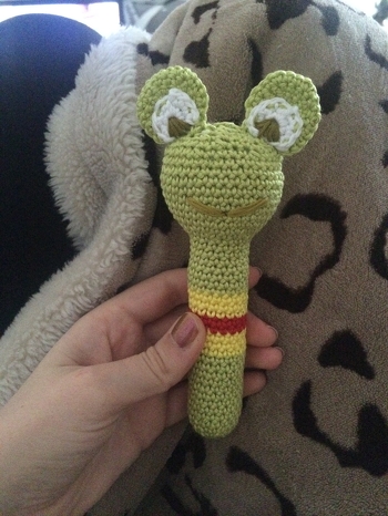 Eine kleine Rassel für meinen kleinen Sohn