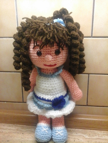 Mein Püppchen von Crazypatterns hat solchen Spaß gemacht ....Ich liebe Crazypatterns  weil es immer so viel Schönes und Neues zu entdecken gibt.Hut ab !!!