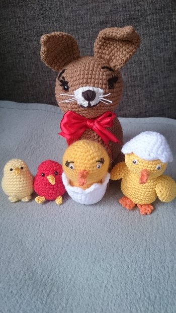 Ich bereite mich bei diesem Frühlingswetter bereits auf Ostern vor.