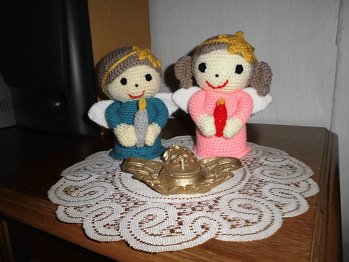 ein engelpärchen junge und mädchen danke für die anleitung