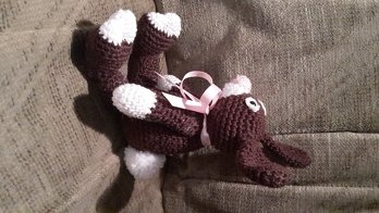 Seitenansicht von Hase Sweety