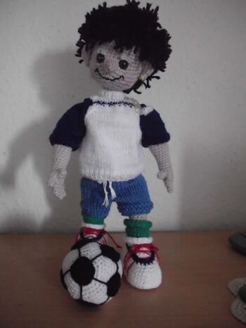 mein kleiner Sportsfreund ist soeben fertig geworden