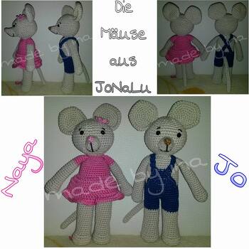 Jo & Naya - Mäuse
von JoNaLu ♥ meine Tochter LIEBT sie ♥