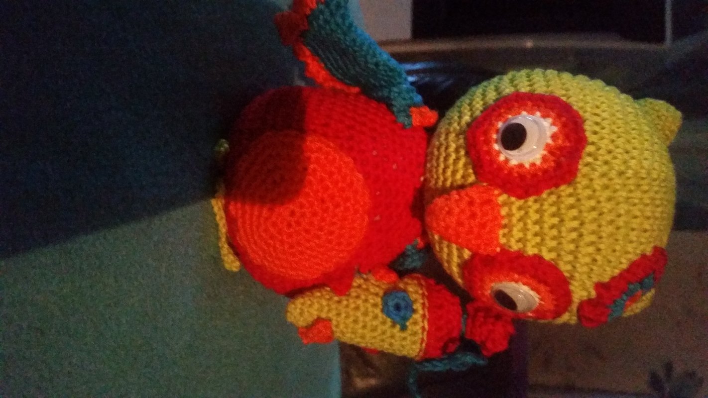 "Leonie, die Lerneule" Amigurumi Häkelanleitung