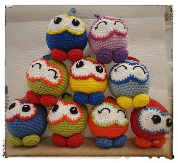 Knobblys über Knobblys - nach eine tollen Anleitung von Schneckenkind Raphaelo