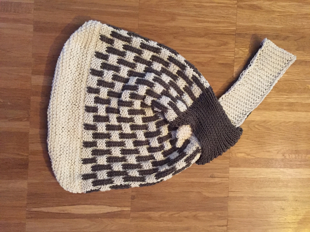 Strickanleitung - japanische Knotentasche - No.147