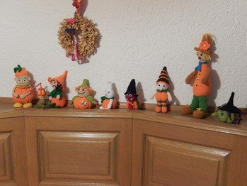 Auf Wunsch meine ergänzte Kürbissammlung