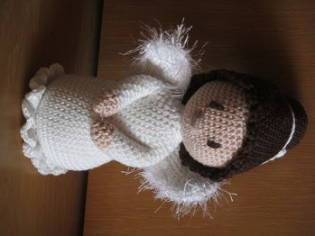 Ich finde diesen Engel einfach sehr süss. Er war auch sehr gut nachzuarbeiten. Gut verständliche Anleitung.