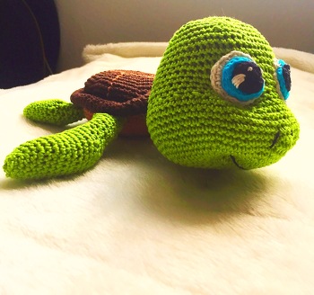 Danke an Krea_Tina ohne deren Unterstützung ich die Schildkröte nie fertig bekommen hätte!