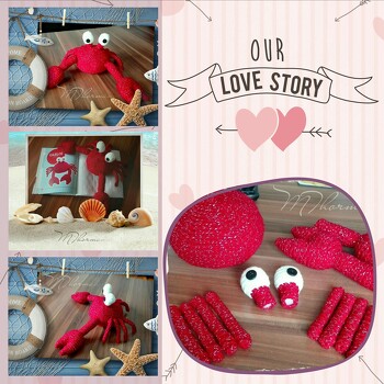 Carlos, die Krabbe aus dem Buch “Freche Freunde“