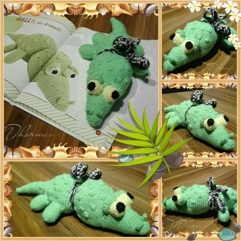 meine Krokodil - Dame Sally, aus dem Buch „Freche Freunde„