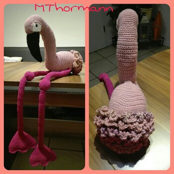 Mein Flamingo “Miss Pink“