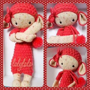 Der kleine süße Lupo nach einer Anleitung von lalylala! ❤
Mit etwas Übung kann man ihn super leicht nachhäkeln! Ich finde ihn absolut Klasse!