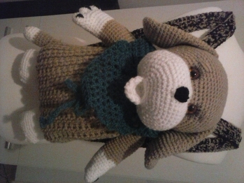 Wunderbar geklappt. Ein richtiger Kuschelhund, indem man viele kleine Spielsachen verstecken kann.