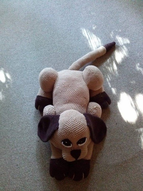 Häkelanleitung Shady der Hund