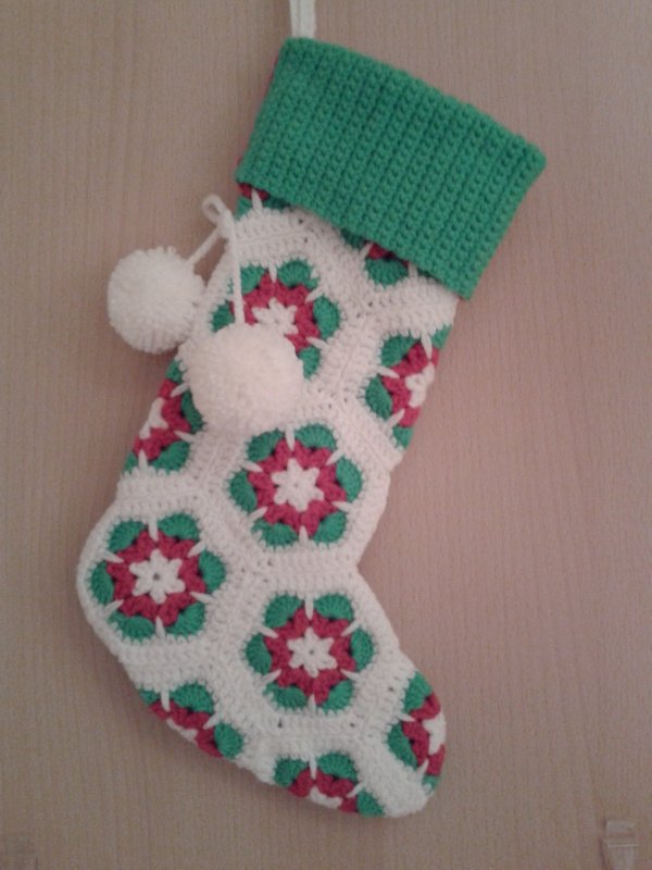 Häkelanleitung Nikolausstiefel