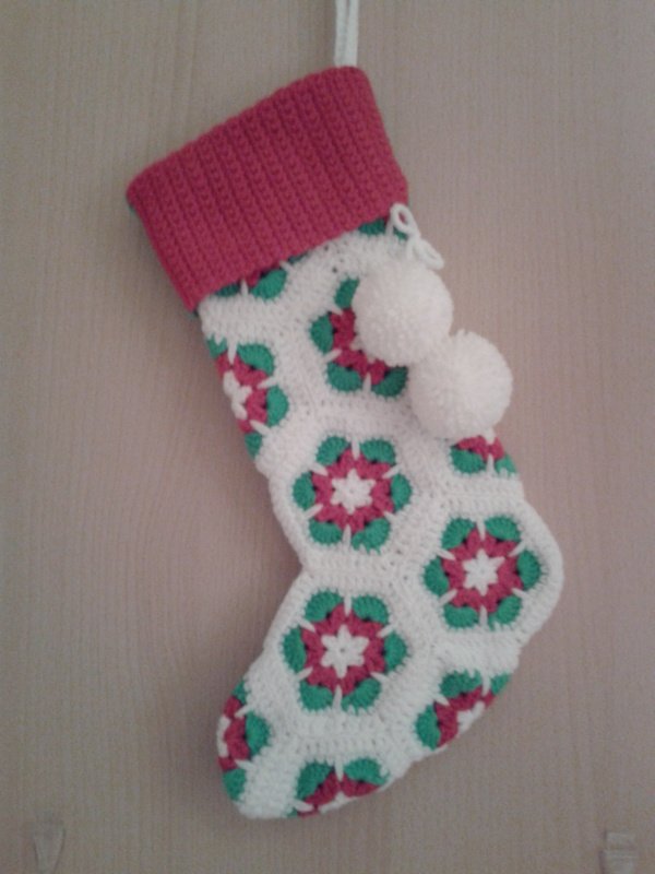 Häkelanleitung Nikolausstiefel